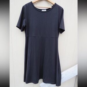 TravelSmith Black Women's Stretch Aline Dress